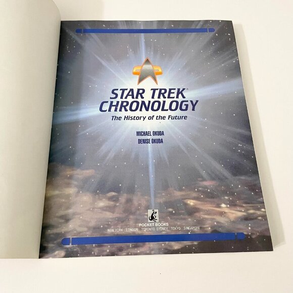 Star Trek Chronology The History of the Future Book - Picture 7 of 16